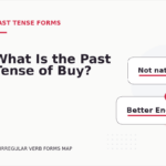 What Is the Past Tense of Buy?