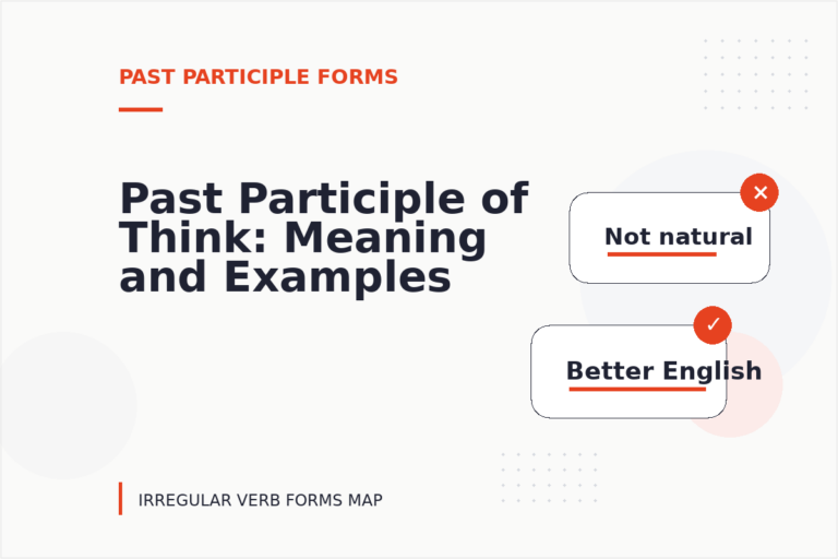 Past Participle of Think: Meaning and Examples Past Participle of Think: Meaning and Examples