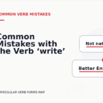 Common Mistakes with the Verb ‘write’