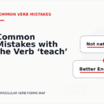 Common Mistakes with the Verb ‘teach’