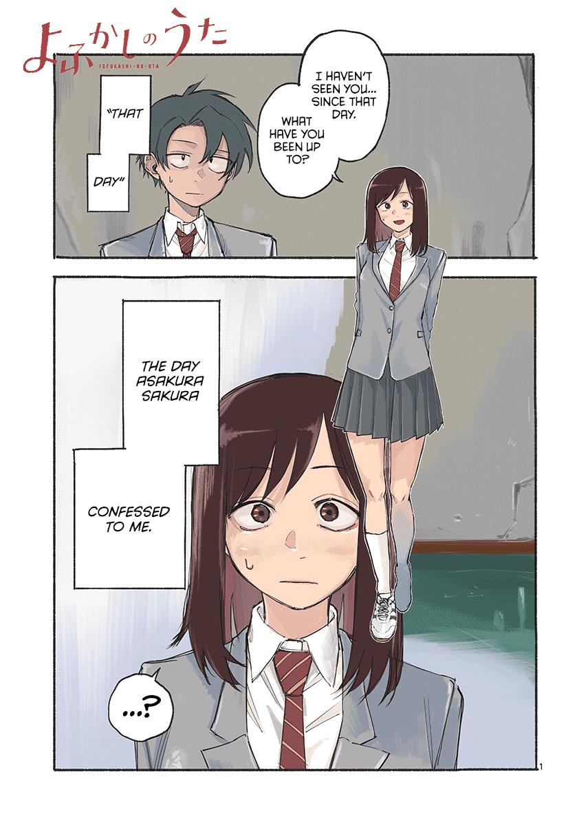Yofukashi no Uta Chapter 135 Page 1