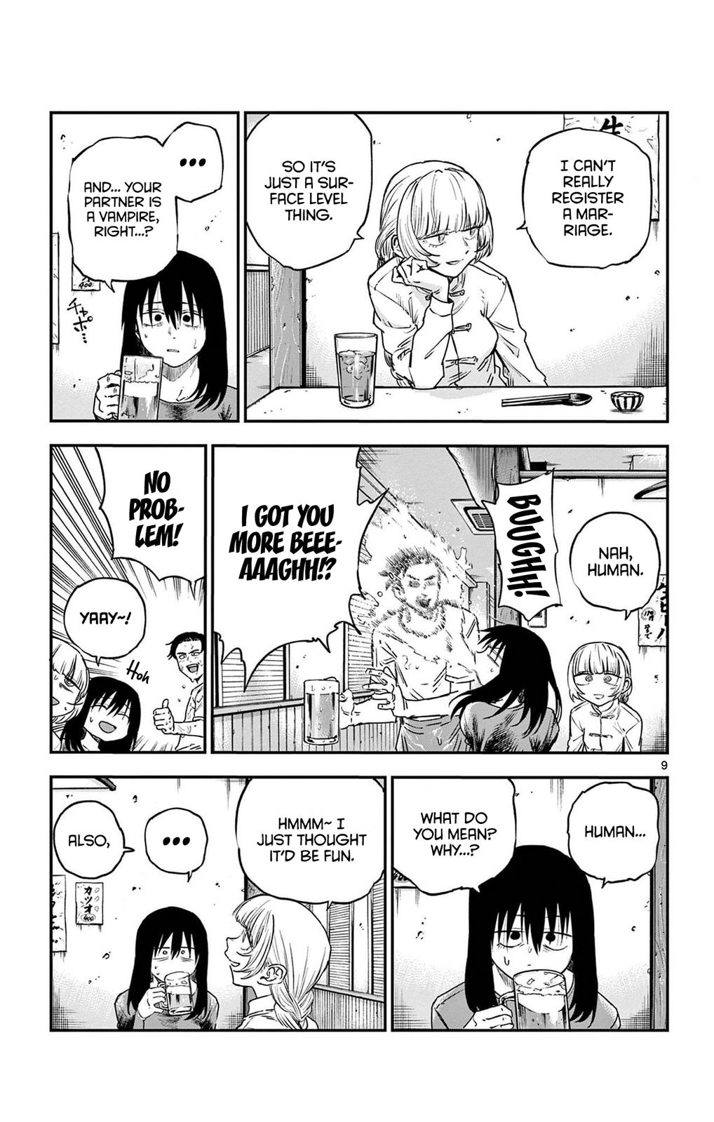 Yofukashi no Uta Chapter 63 Page 9