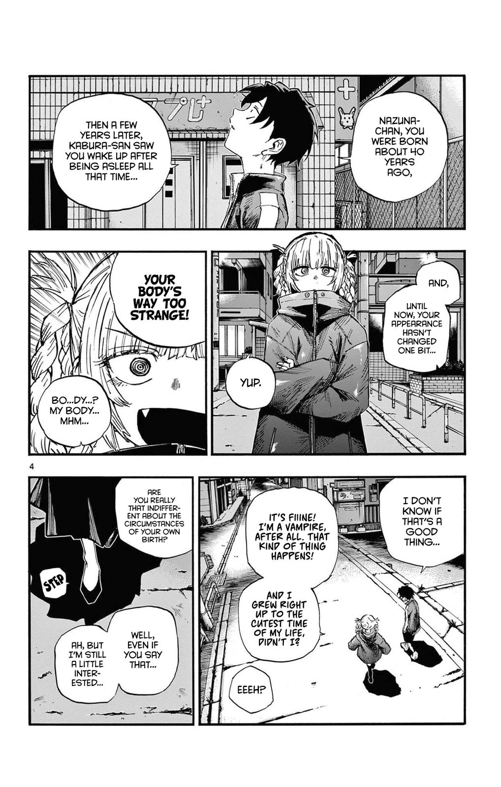 Yofukashi no Uta Chapter 68 Page 4