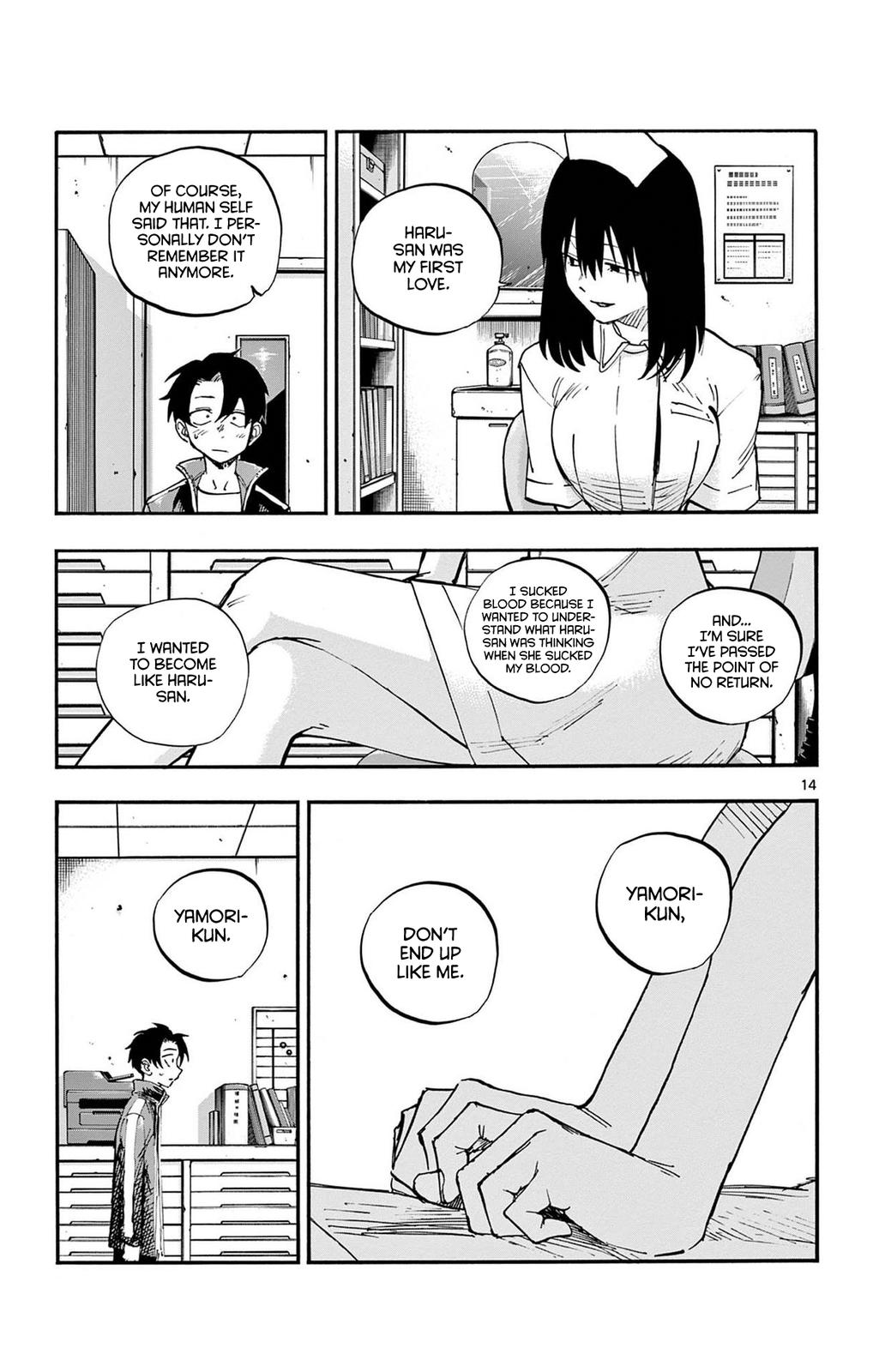 Yofukashi no Uta Chapter 64 Page 14
