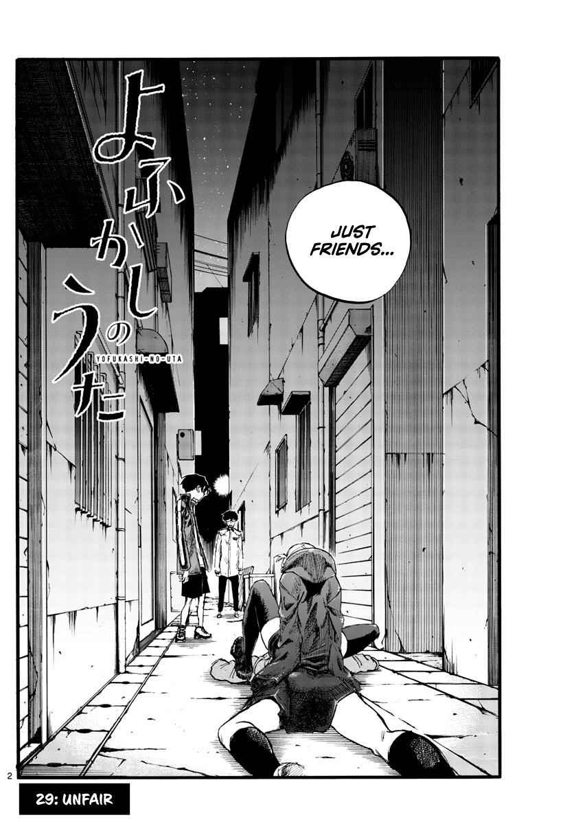 Yofukashi no Uta Chapter 29 Page 4
