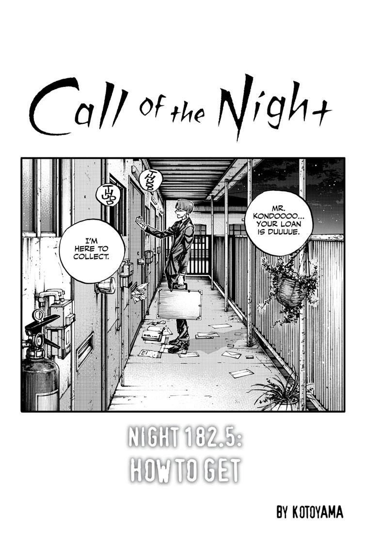 Yofukashi no Uta Chapter 182.5 Page 3