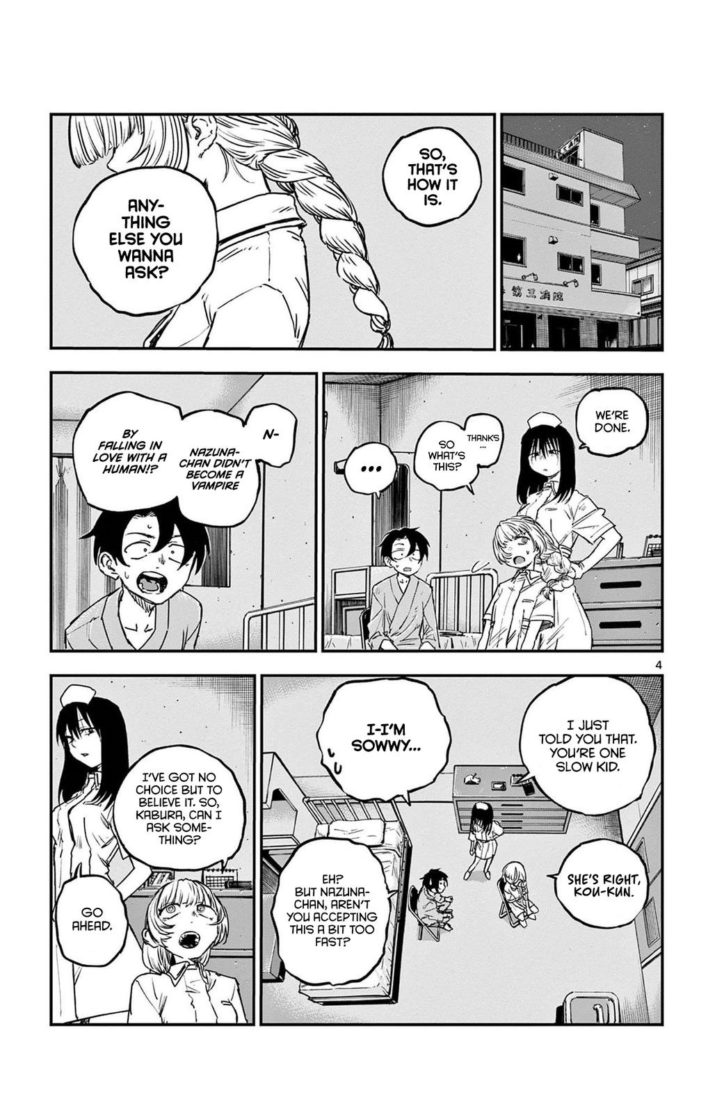 Yofukashi no Uta Chapter 64 Page 4