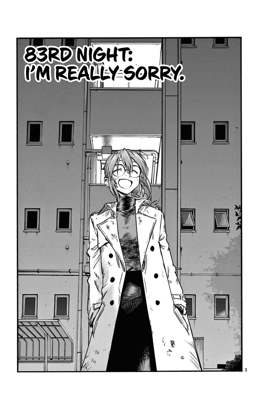Yofukashi no Uta Chapter 83 Page 3
