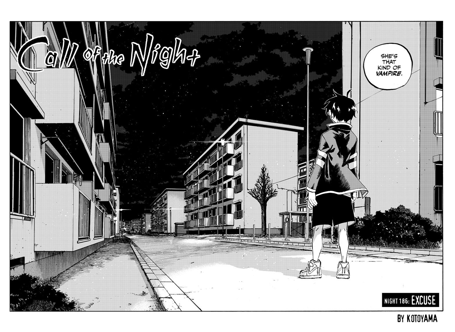 Yofukashi no Uta Chapter 186 Page 3
